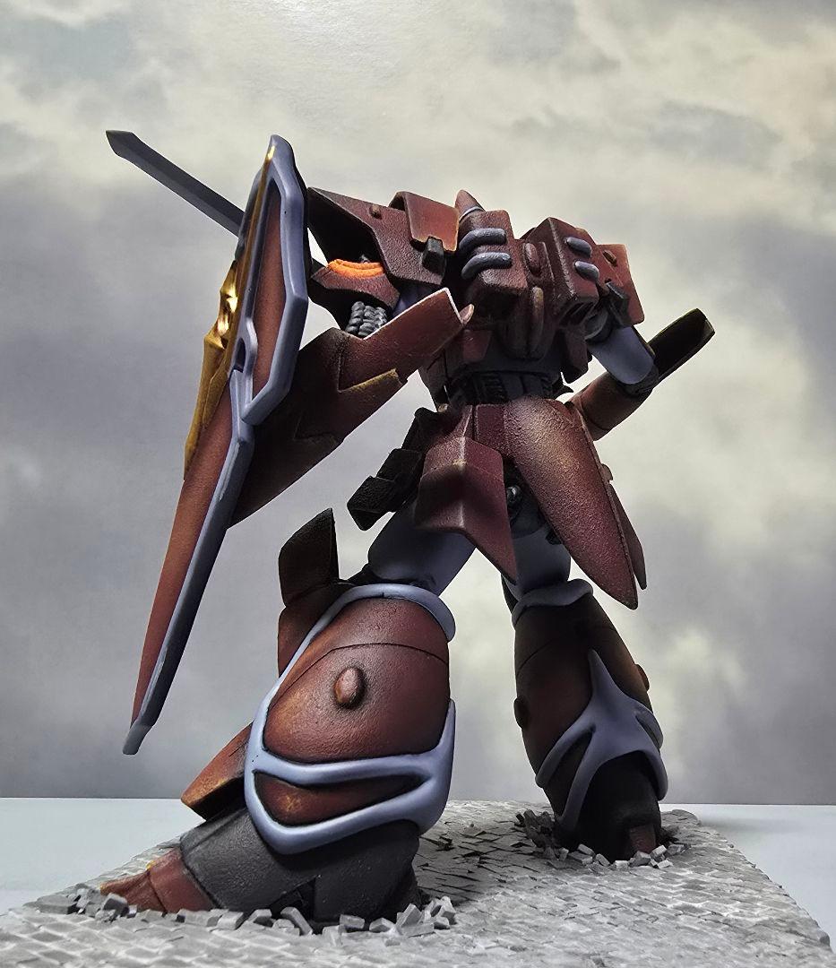 機甲界ガリアンPLAMAX鉄巨神　完成品ベース付き