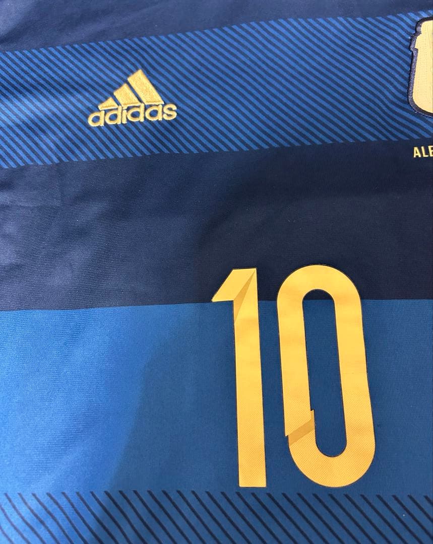 adidas 2014 アルゼンチン代表 半袖シャツ M