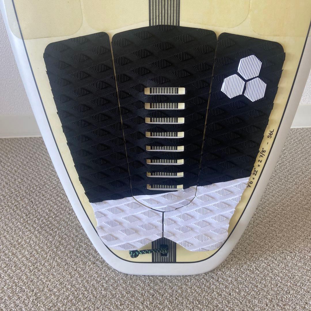 アルメリック トルク サーフボード チャンチョ 7.6 簡易ケース、フィンつき