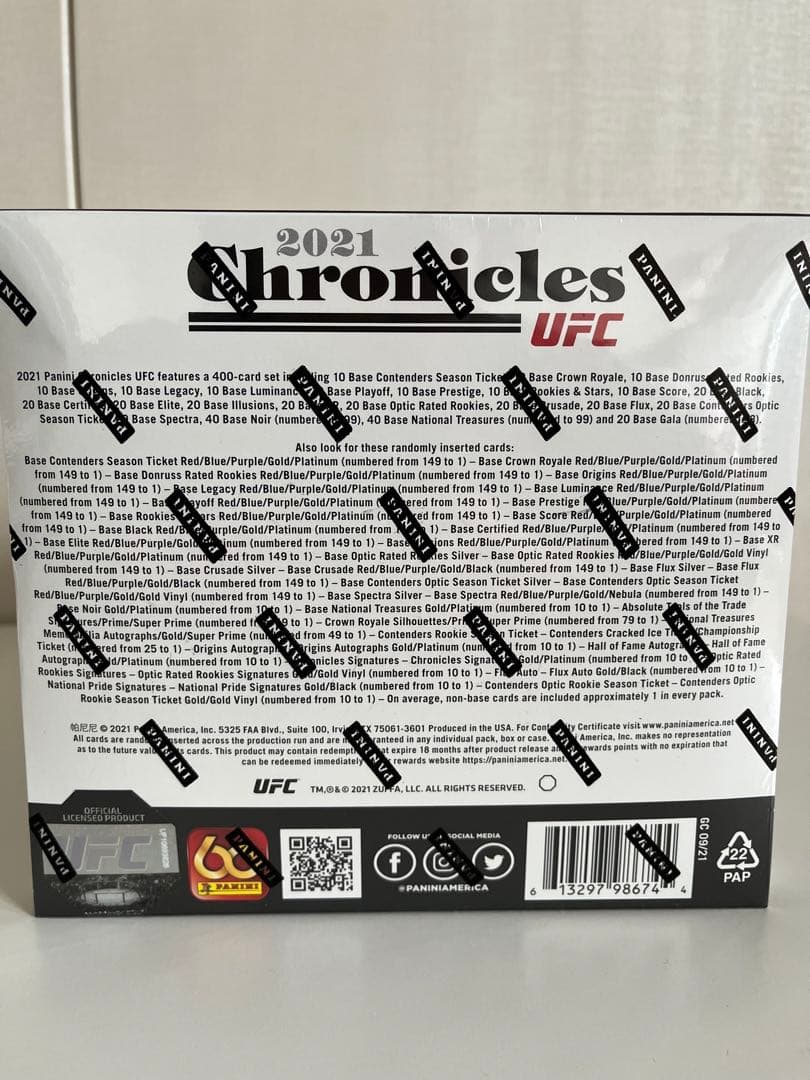 その他 4 UFC Chronicles Hobby 2021 panini