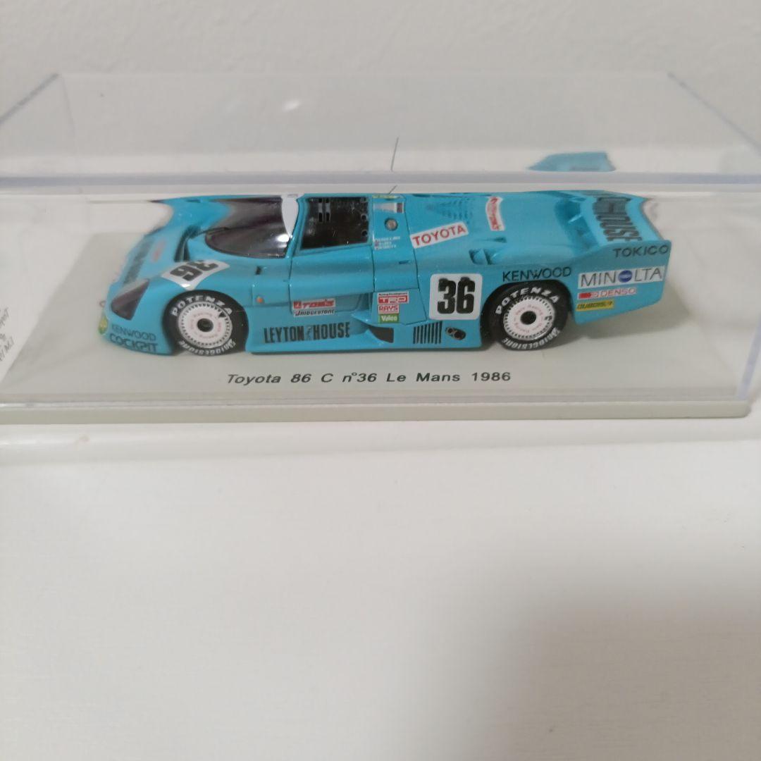 1/43 スパーク トヨタ 86C LEYTON HOUSEルマン1986