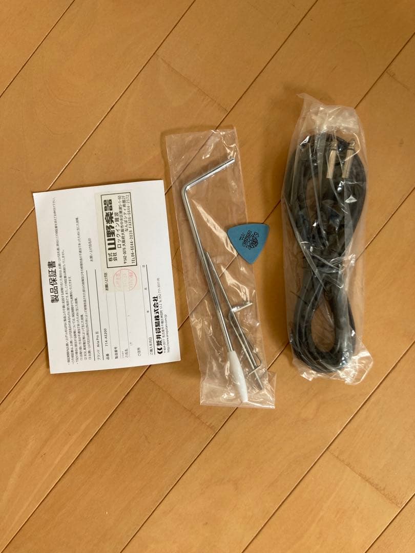 ブルーの虎目が美しい美品エレキギター！