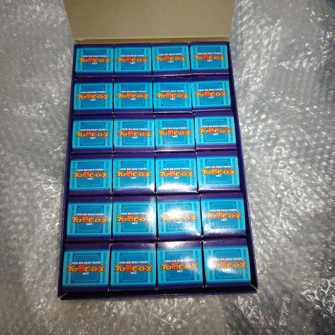 プロ格ヒーローズ　ミニビッグヘッドフィギュア　vol.1　BOX　24個　未開封