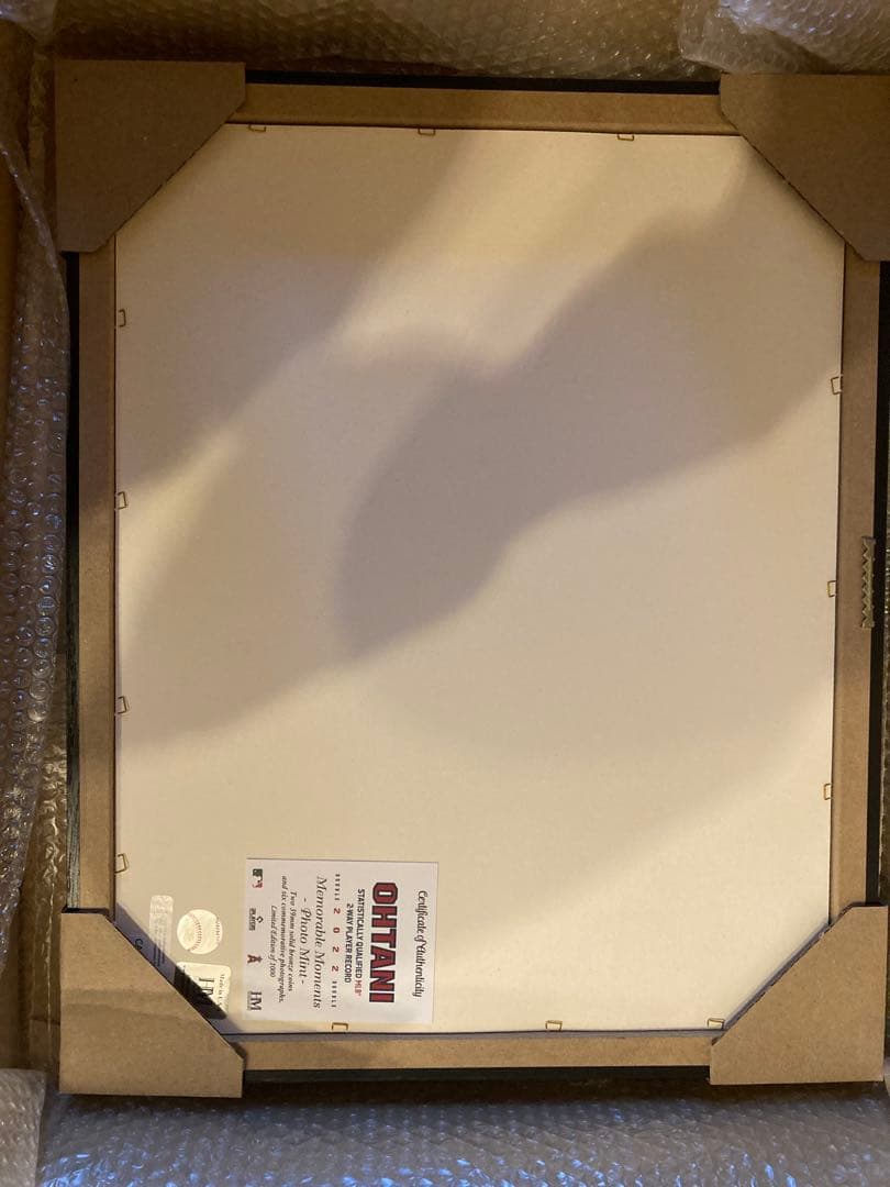 大谷翔平2022投打ダブル規定到達記念マーキーフォトミント 限定1000個