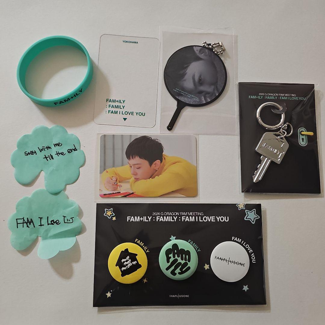 G-DRAGON✴︎FAM+ILY ペンミ　横浜 入場特典　ファンクラブ特典