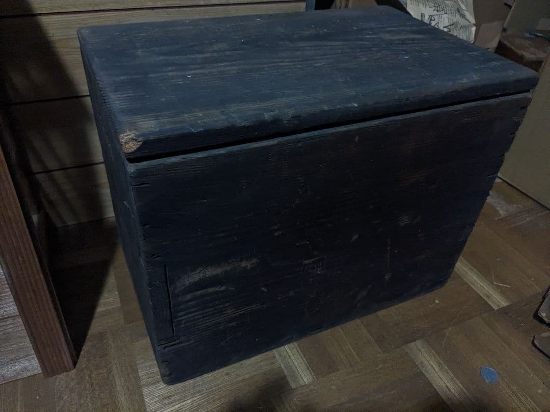 燗銅器　酒燗器　銅製　大振り　茶道具　古民具　　　　 骨董　木箱入り