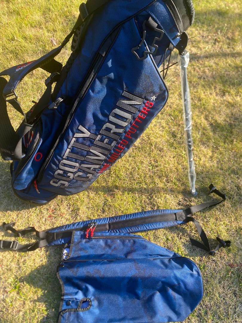 2025 SCOTTY CAMERON USオープンキャディバッグ ネイビーカモ