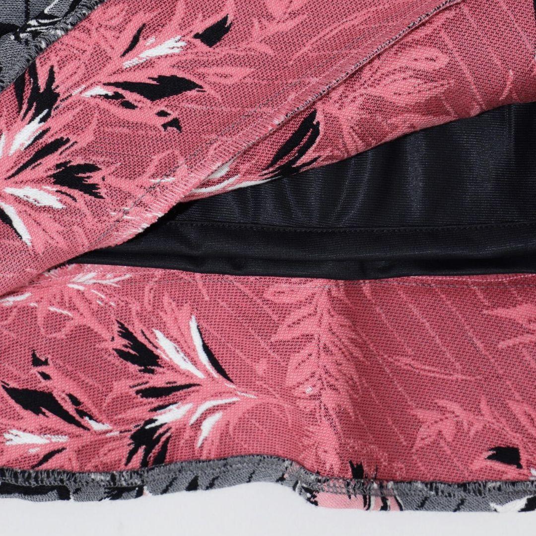 セントアンドリュース ボタニカルジャガードスカート ゴルフ スカート グレー花柄