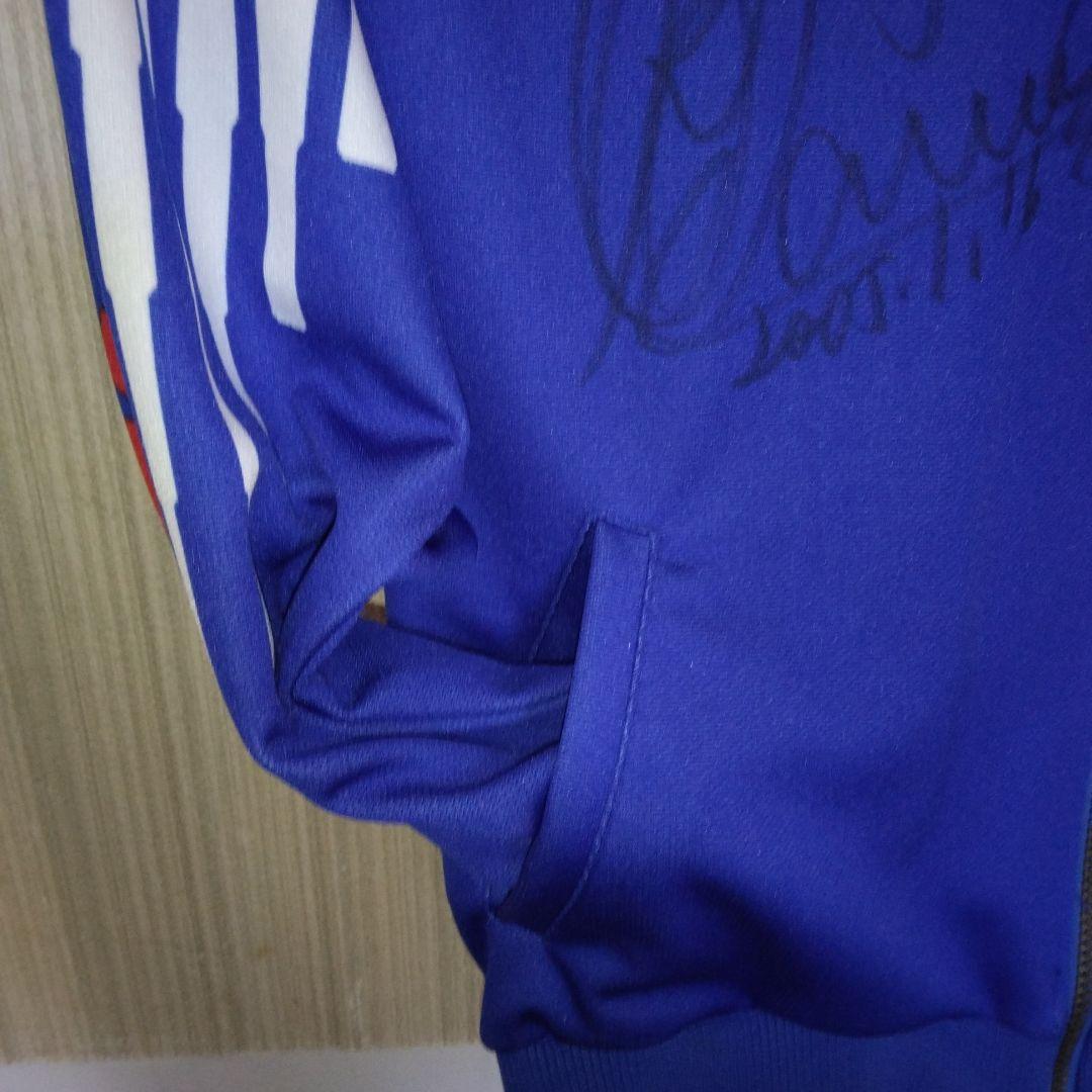 93”日本代表PUMA 青 スーツ XOサイズラモス瑠偉 サイン入り
