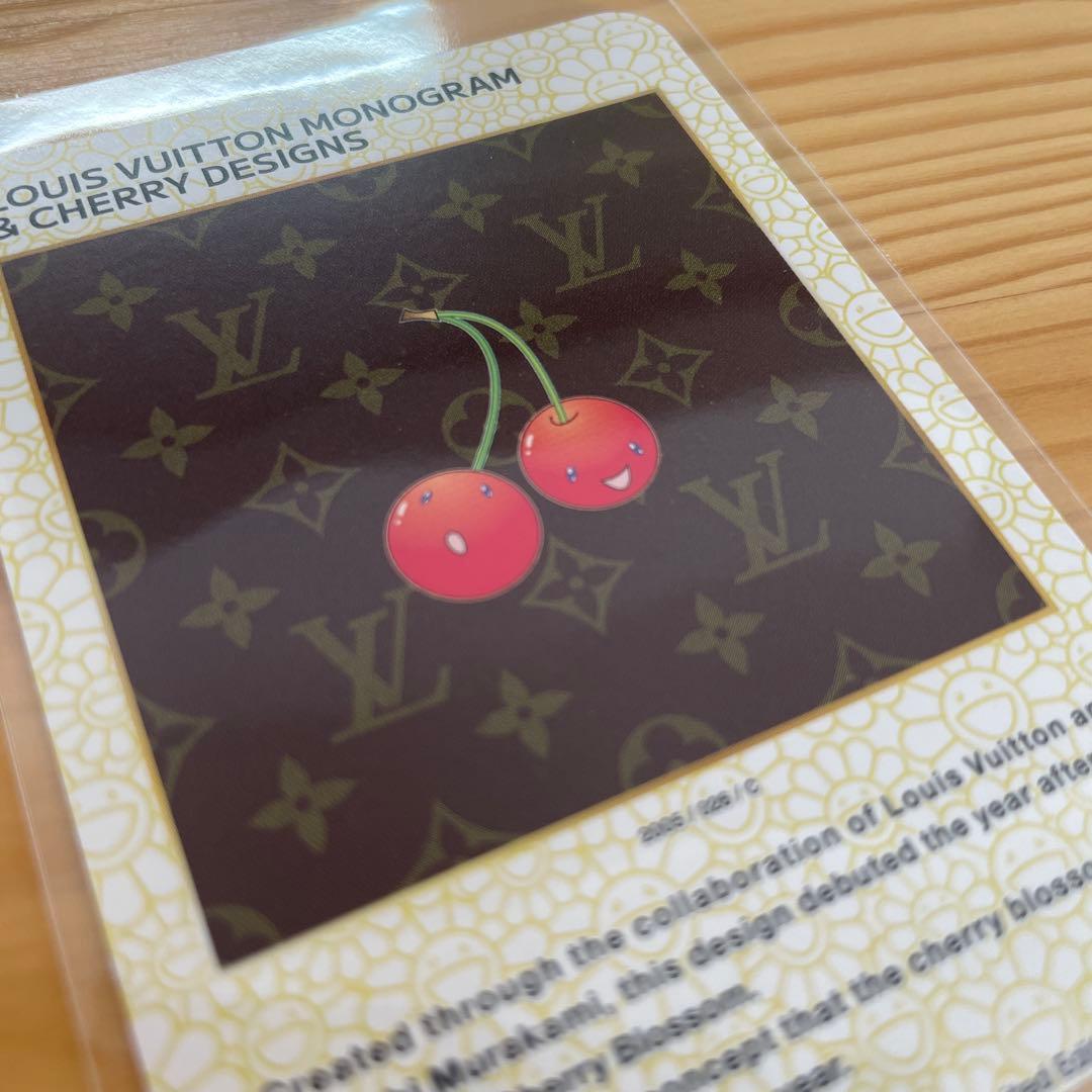 ルイ・ヴィトン x 村上隆 コレクティブルカード　さくらんぼ