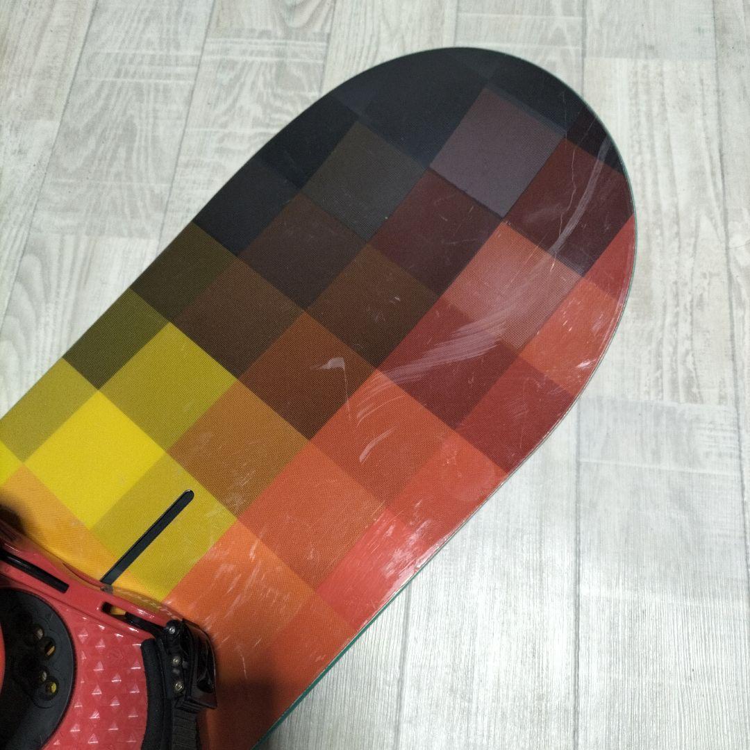 BURTON CUSTOM スノーボード板　ダブルキャンバー　スノーボードセット