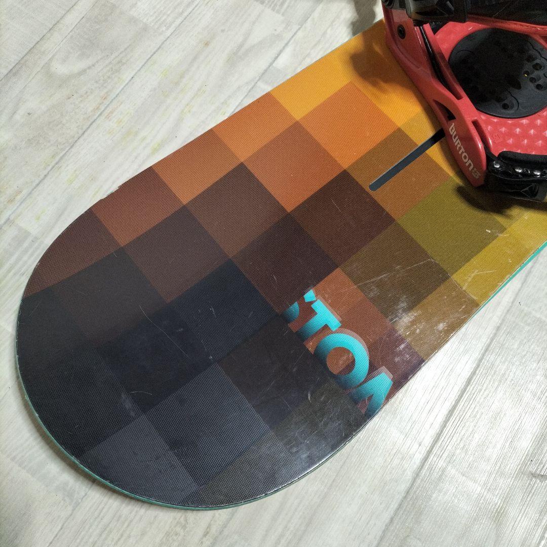BURTON CUSTOM スノーボード板　ダブルキャンバー　スノーボードセット