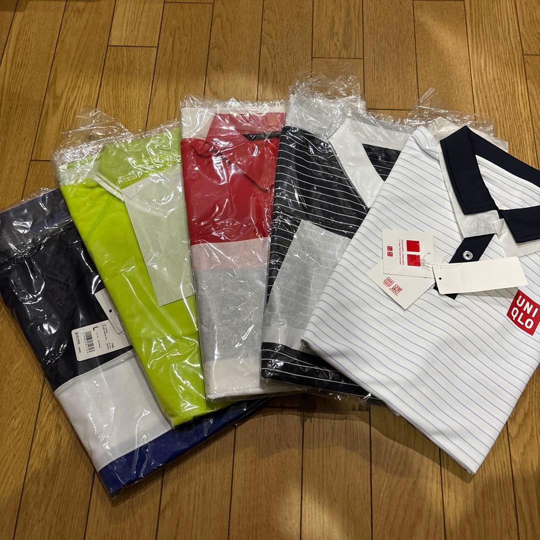 ユニクロ　錦織圭モデル　ポロシャツ　5枚