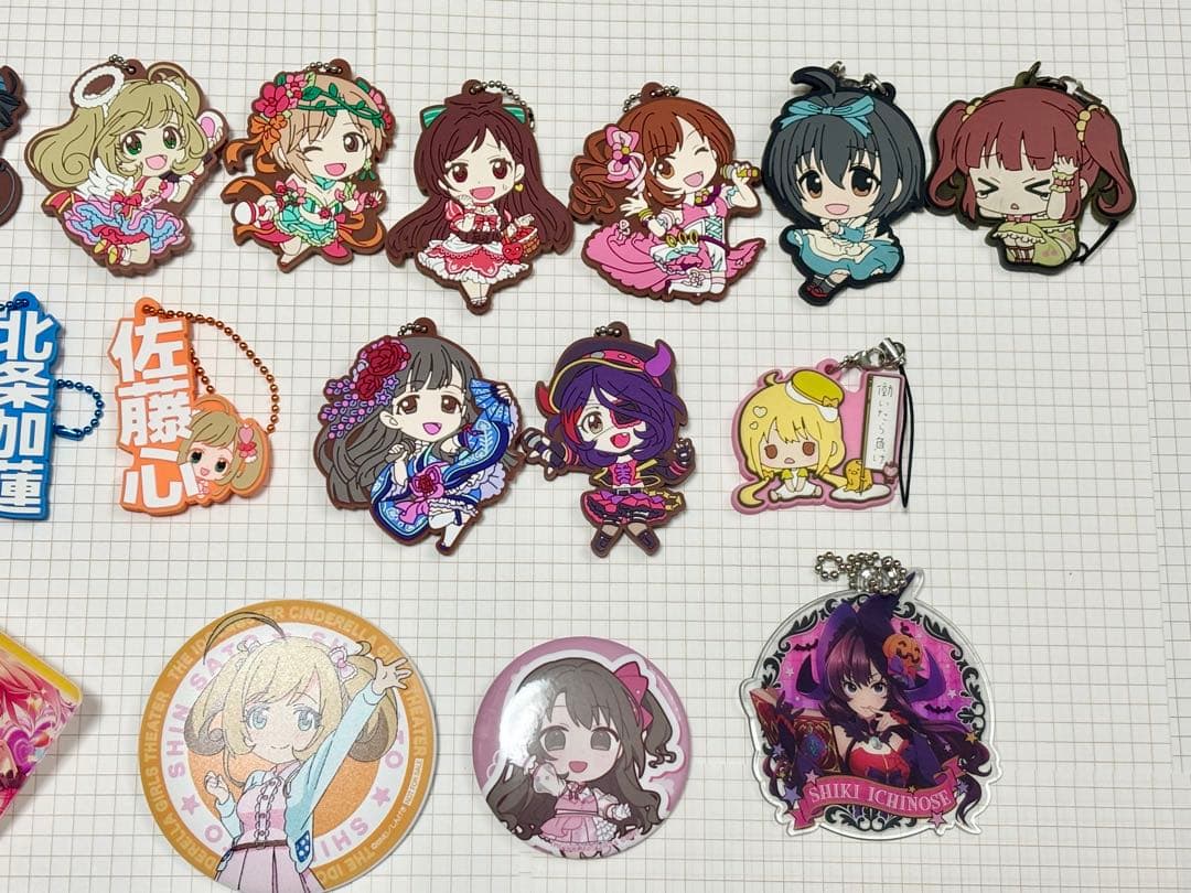 【60点以上】デレマス グッズ まとめ売り（アナスタシア・一ノ瀬志希 他）