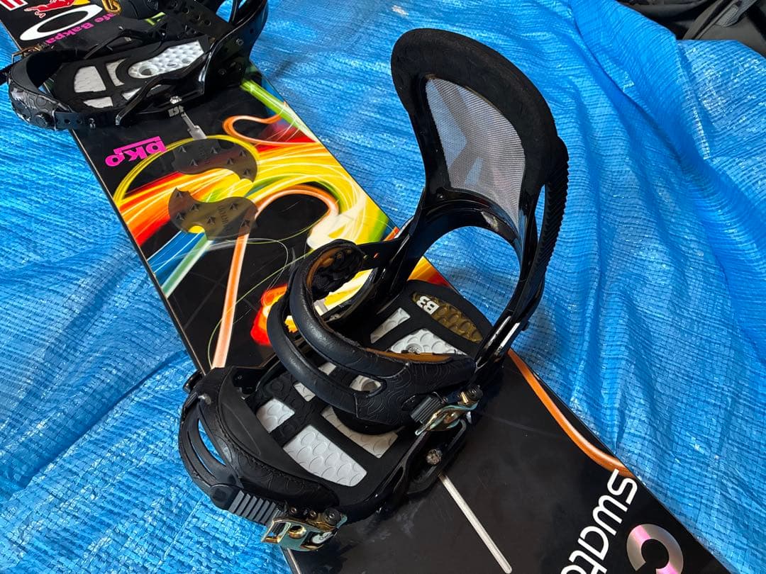 ★即決★本日限定★バートン板★カスタム☆おまけでビンディングとブーツ、ケース付き