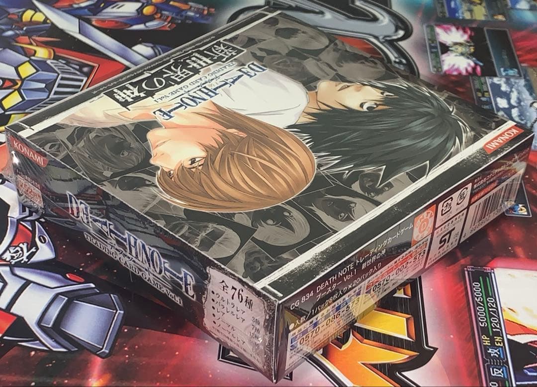 【未開封ボックス】 デスノート TCG 第一弾 新世界の神 未開封 シュリンク付