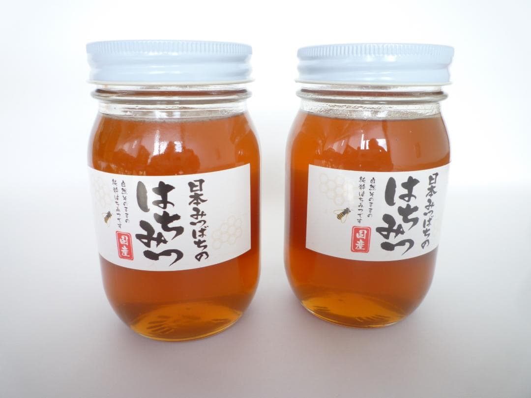 安心の日本みつばち 芳醇糖度81％優良品 非加熱 春はちみつ1,100ｇ