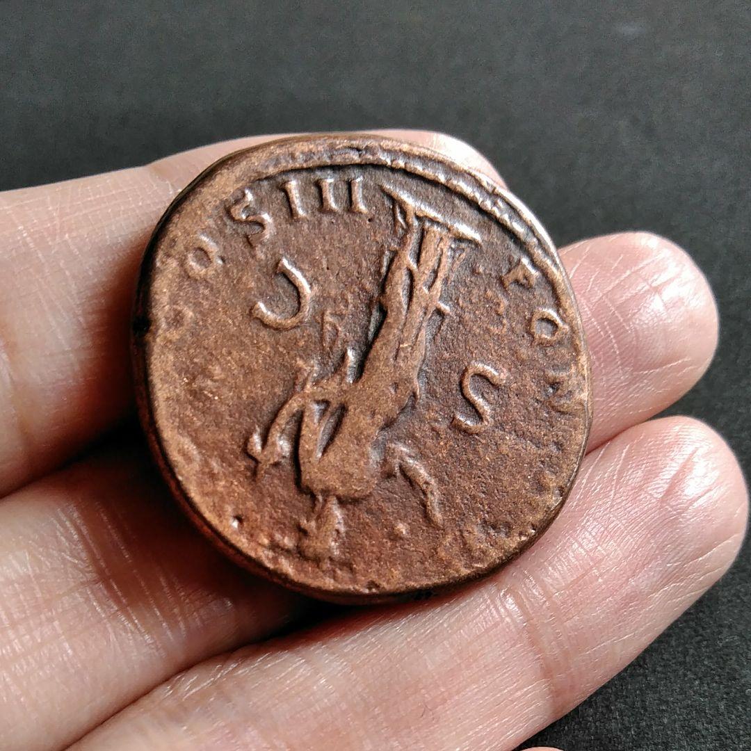 ローマ　　硬貨　特大　複製