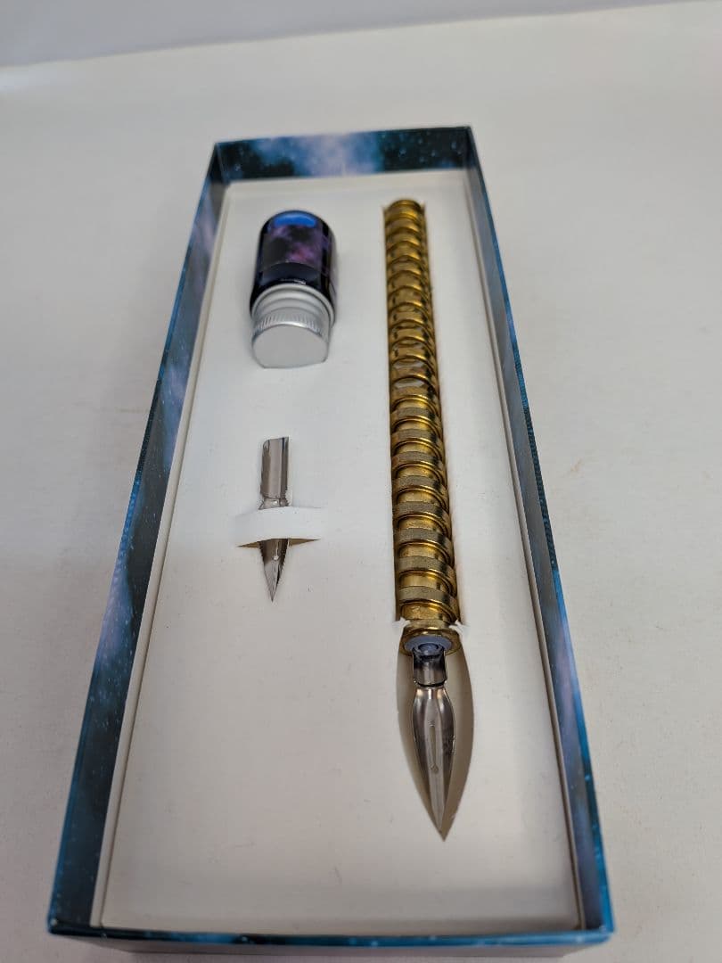 ☆b801、グルグルチャネリングＧペンセット　真鍮製