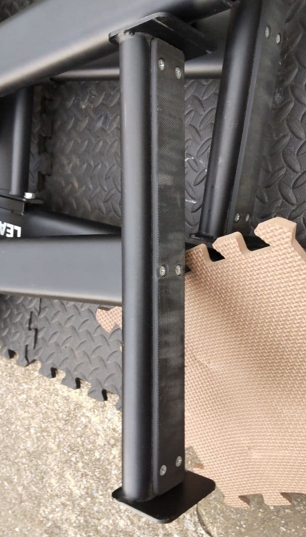 リーディングエッジ スクワット ベンチラック セーフティーバー付き