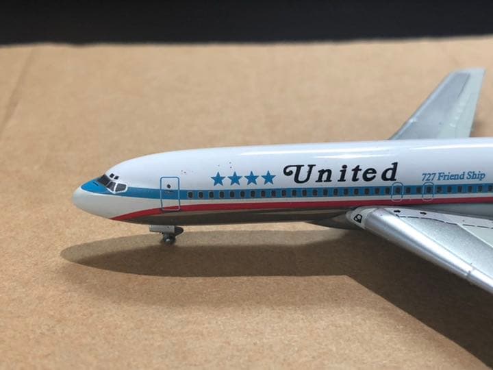 航空機・ヘリコプター 1/400 B727 UNITED AIRLINES FRIEND SHIP