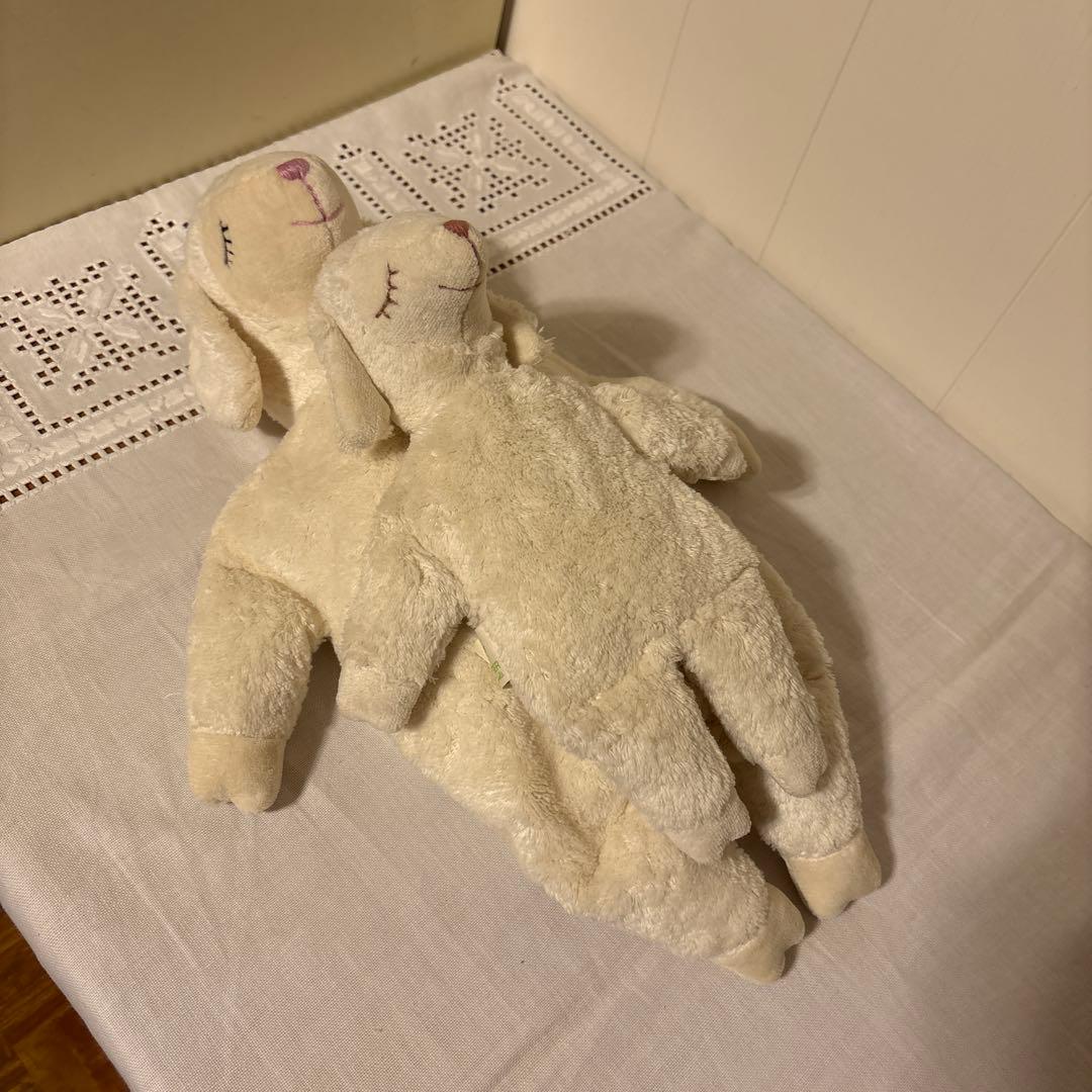 ひつじ　ゼンガー SENGER オーガニックコットン　チェリーピロー　47cm