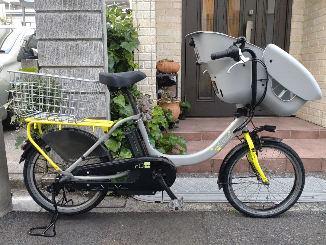 配送可★直接引渡可★カスタム【ヤマハパスキス】電動アシスト自転車★子供乗★充電器