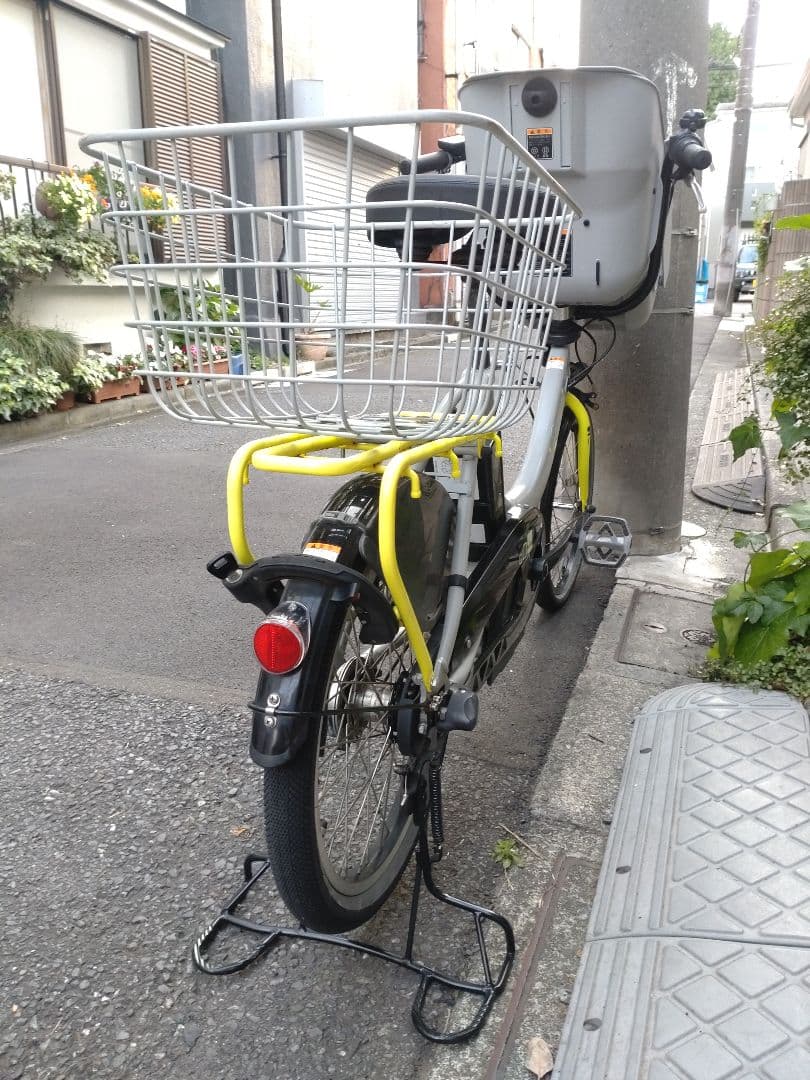 配送可★直接引渡可★カスタム【ヤマハパスキス】電動アシスト自転車★子供乗★充電器