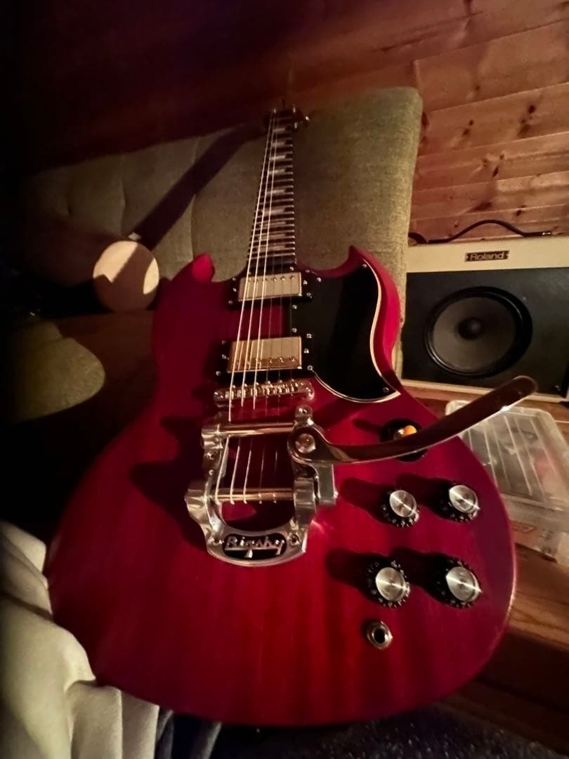 Epiphone SG bigsby スタイル 美品