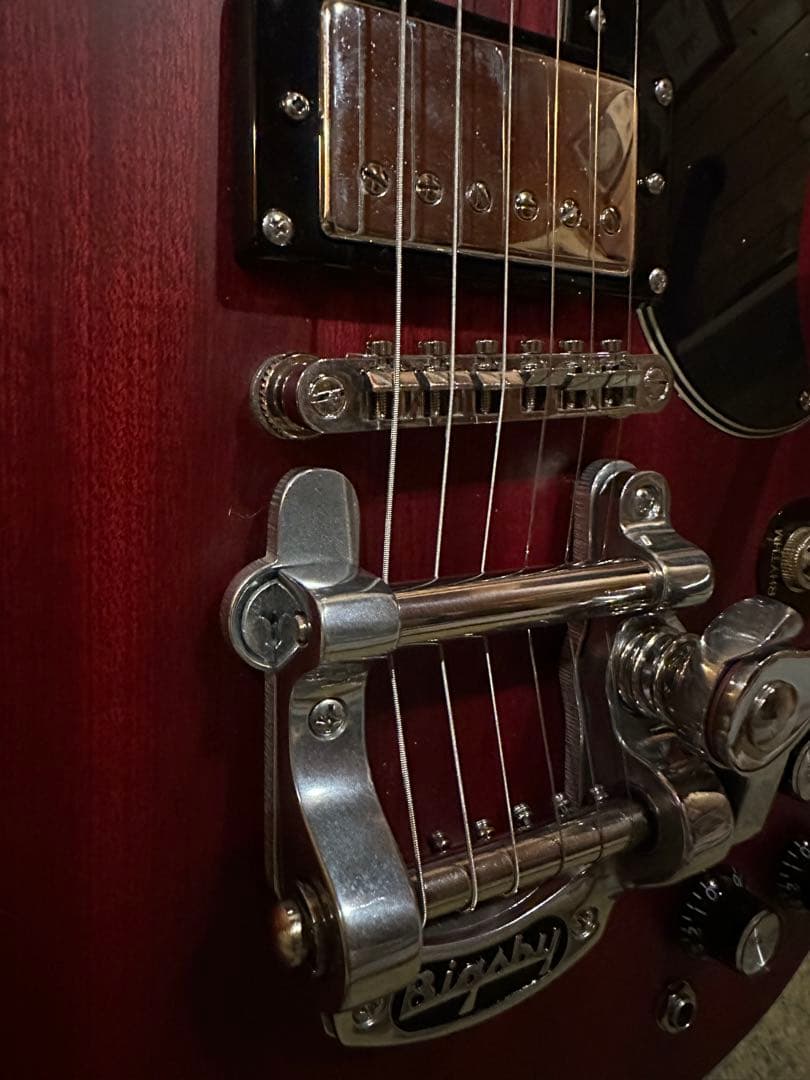 Epiphone SG bigsby スタイル 美品