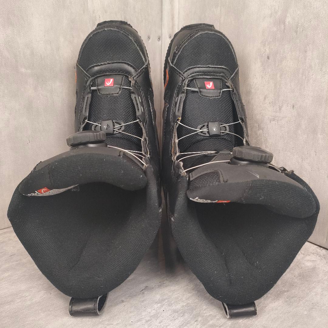【良品】HEAD JR BOA スノーボードブーツ 22.5 23.5 ブラック