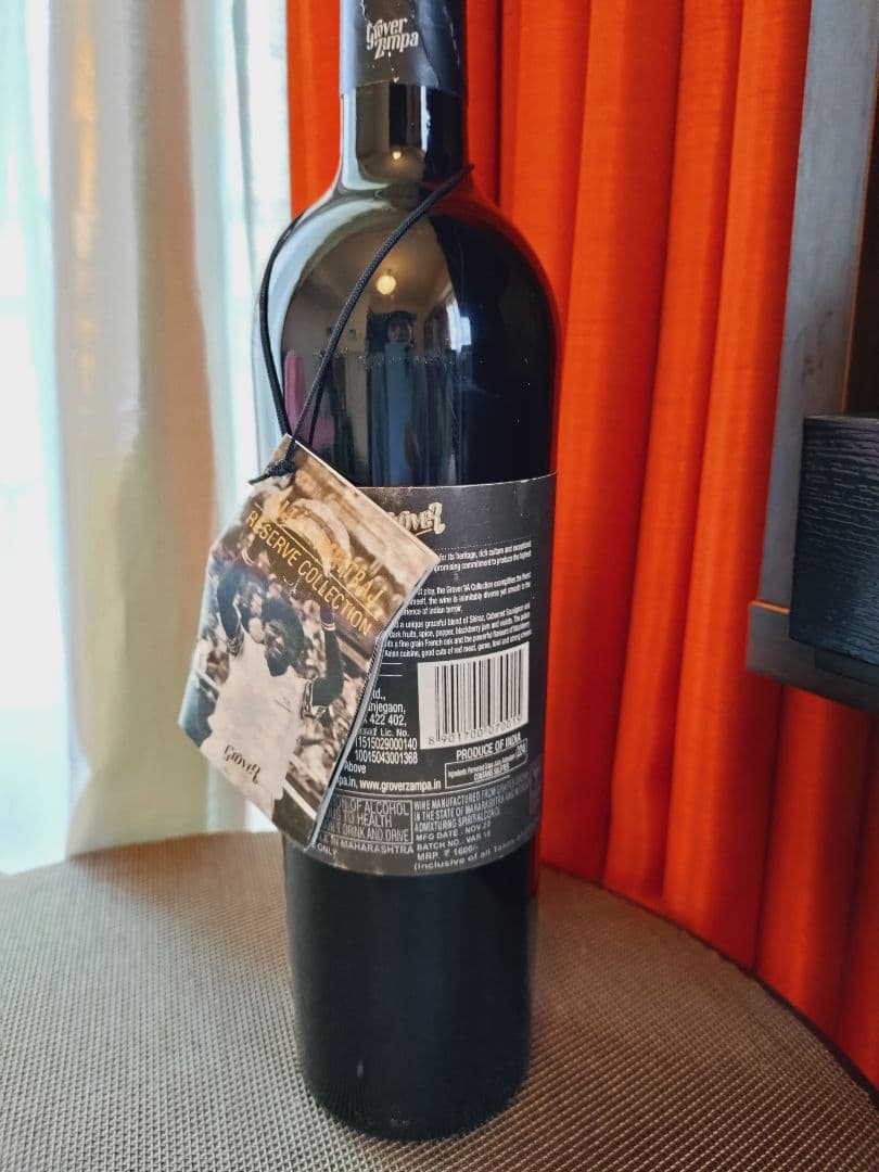 V.A. 赤ワイン 750ml 14%　インドワイン