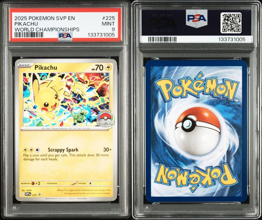 大特価 PSA9ピカチュウ WCS入場特典プロモ 英語版【ポケモンカード】