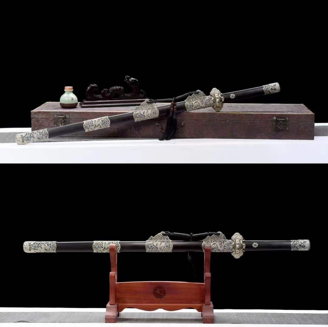 『九龍至尊唐刀』 古兵器 武具　刀装具　日本刀　模造刀 居合刀