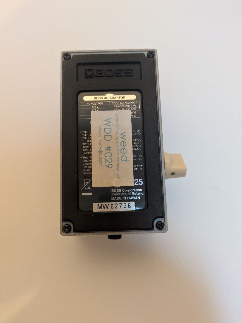 BOSS　DD-6　ディレイ　WEEDモディファイ