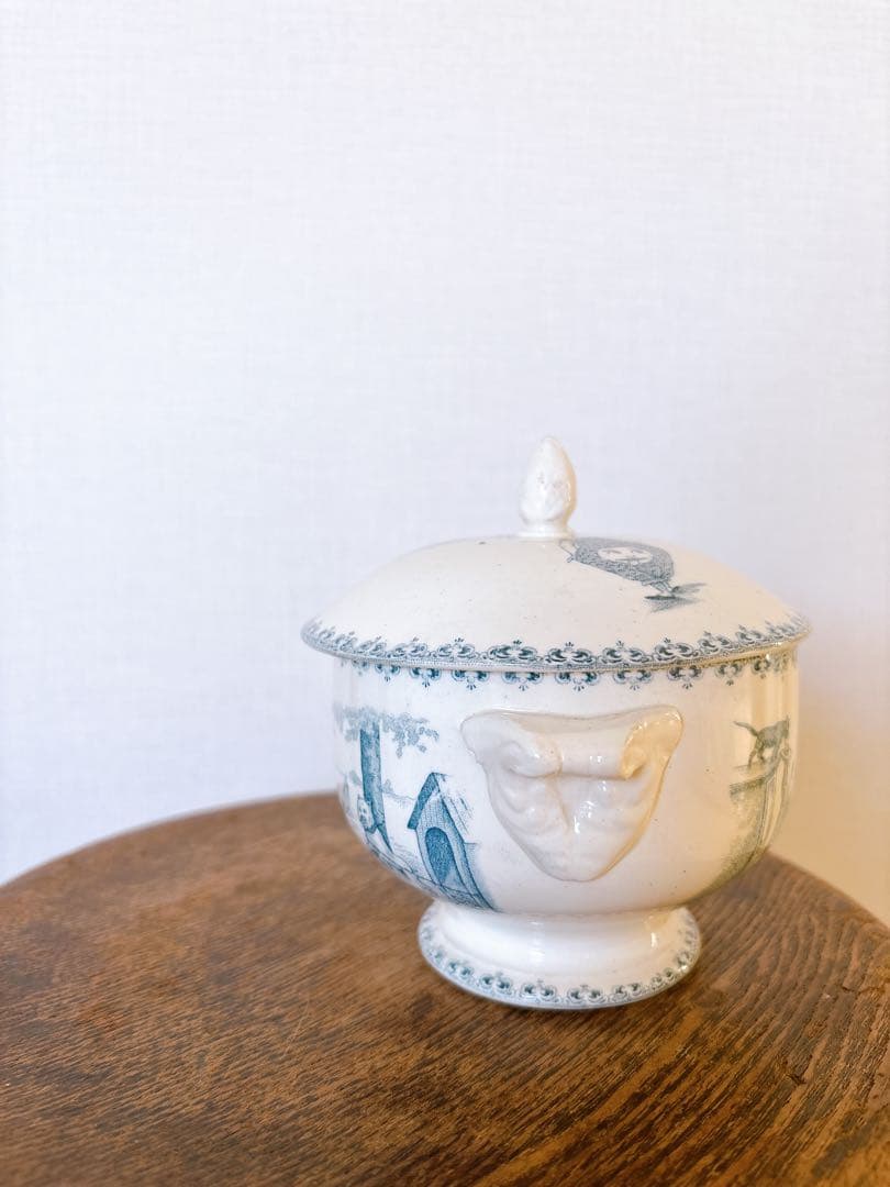 フランスアンティーク　Saint amand la dinette　スーピエール