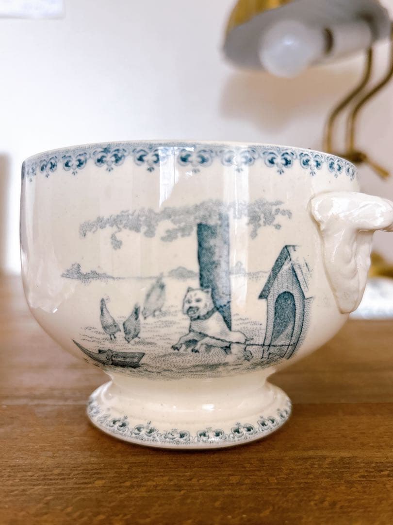 フランスアンティーク　Saint amand la dinette　スーピエール