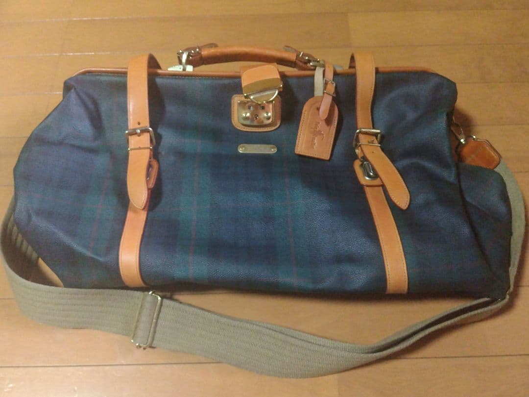 ★Polo mallet レトロなボストンバッグ 美品