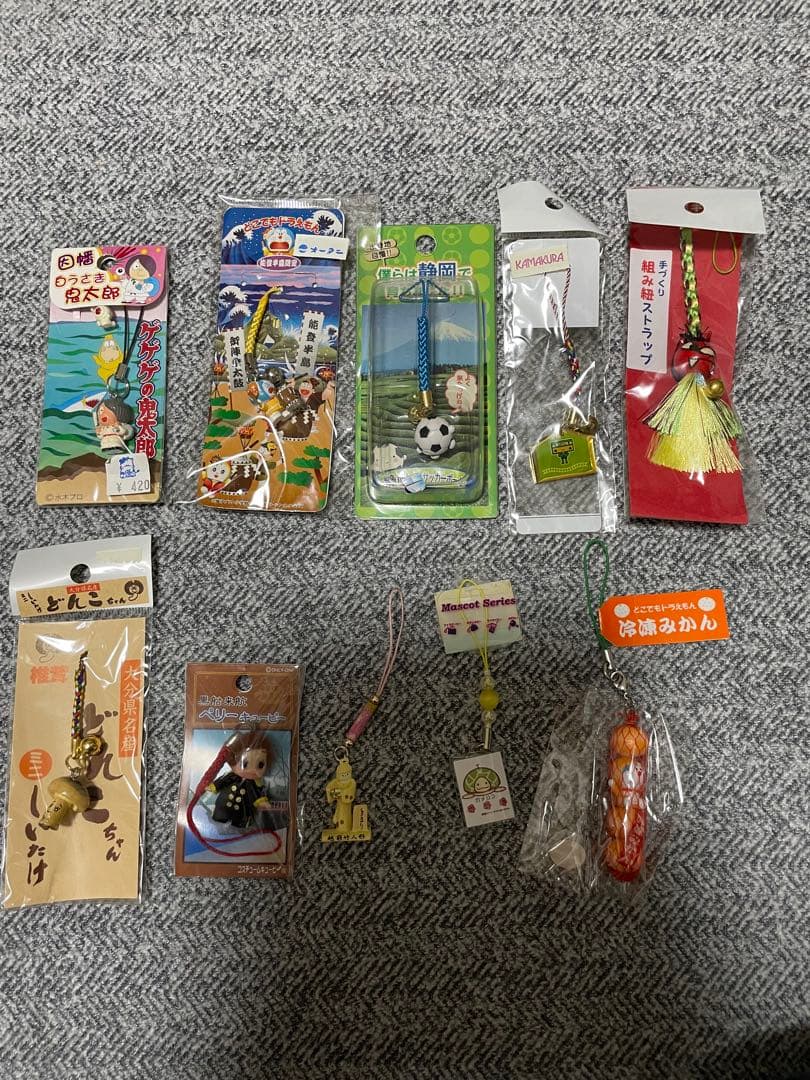 84個　まとめ売り　キャラクター　ストラップ