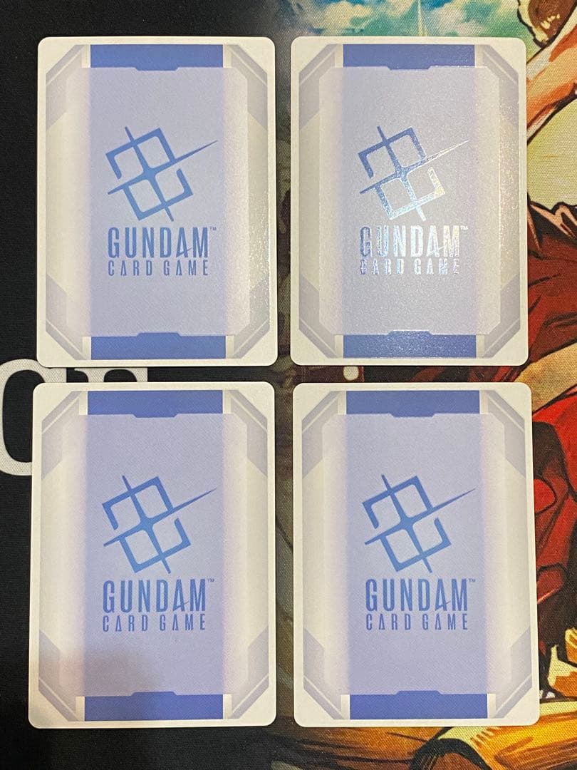 ガンダムカードゲーム プレミアムグッズセット ヒイロユイ パラレル 4枚セット