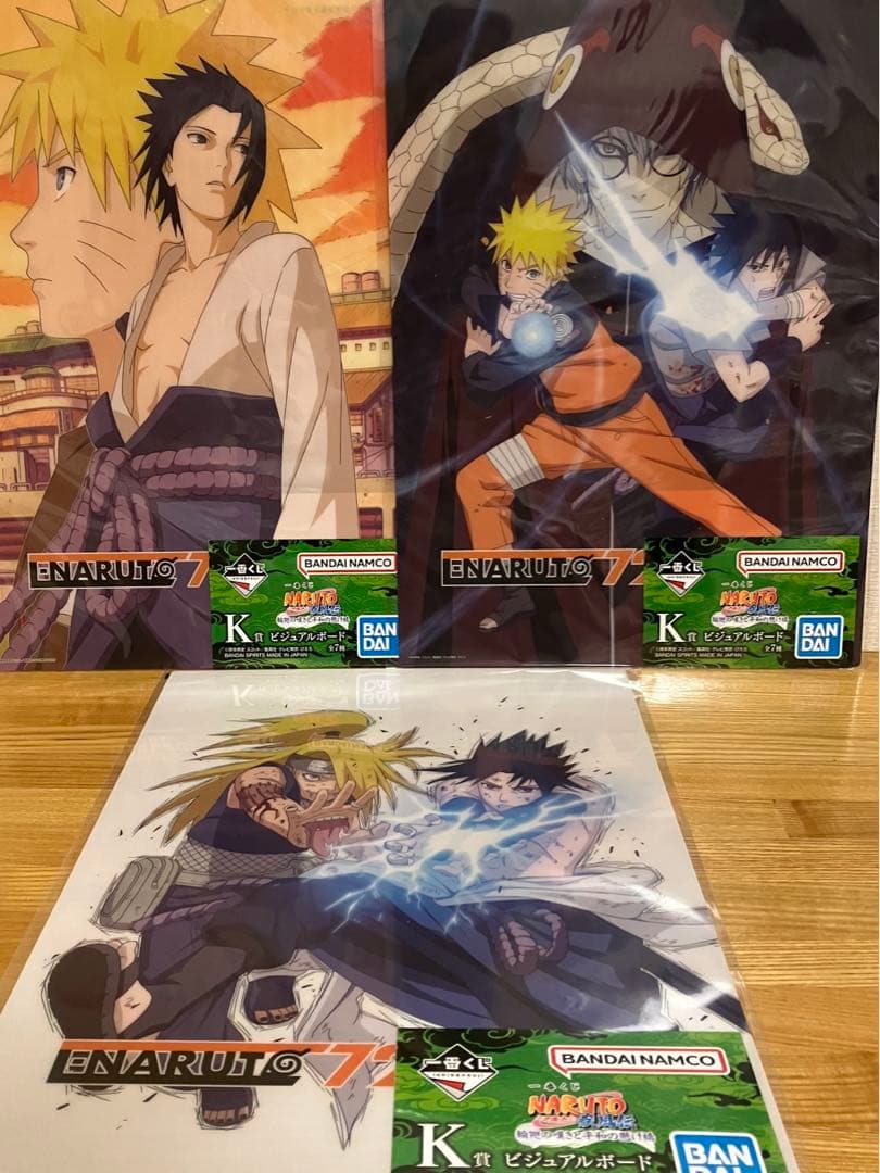 一番くじ　ワンピース　ナルト　フィギュアスペシャルセット