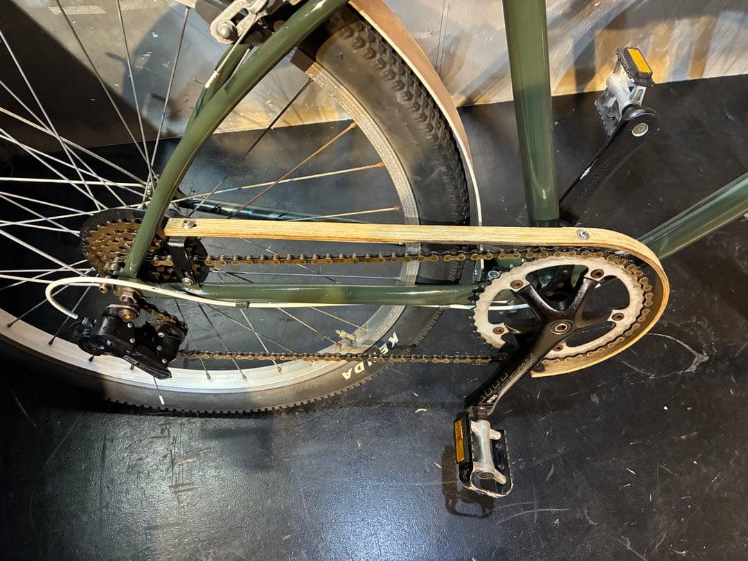 J26【大阪堺市/引取】WACHSEN 26インチ カーゴバイク 6段変速