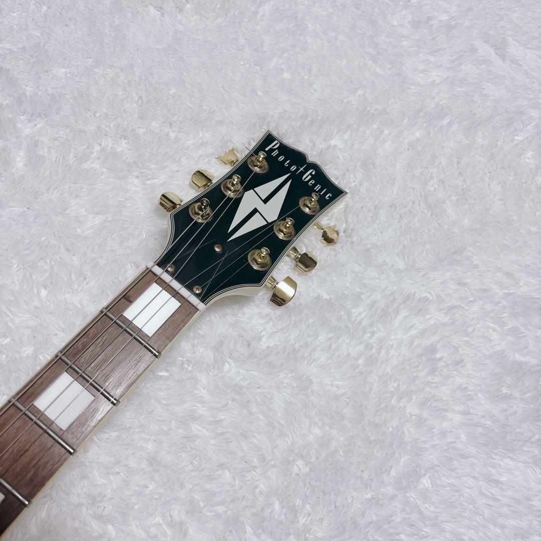 Photogenic フォトジェニック レスポール カスタムホワイト クリーム