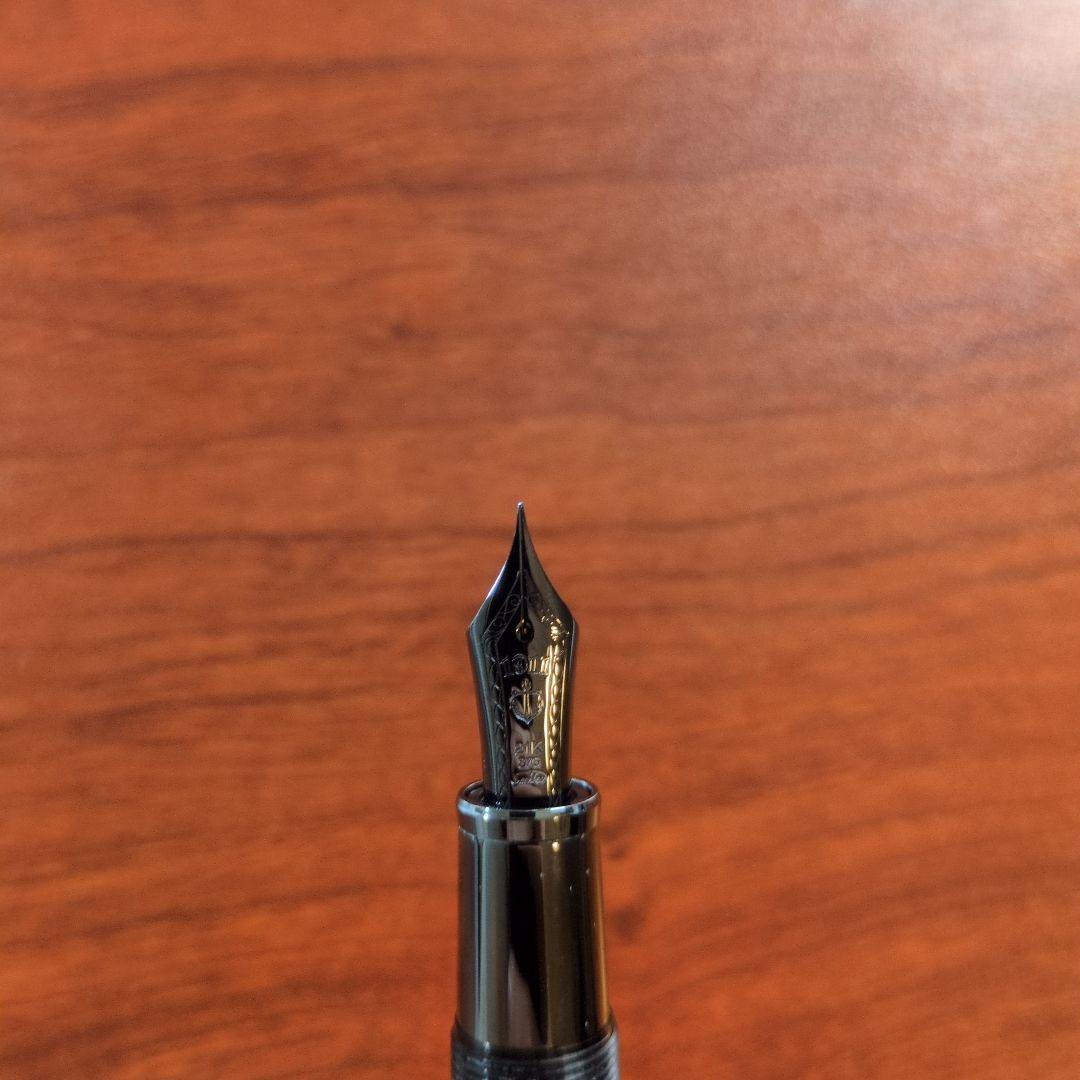 セーラー万年筆　プロフィット　ブラックラスター　EF極細