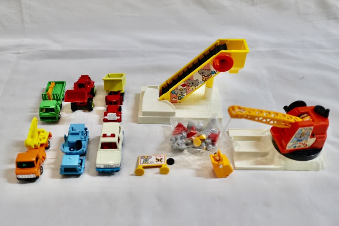 希少 当時物 日本製 トミカ ただいま工事中! マップ 元箱有り TOMY