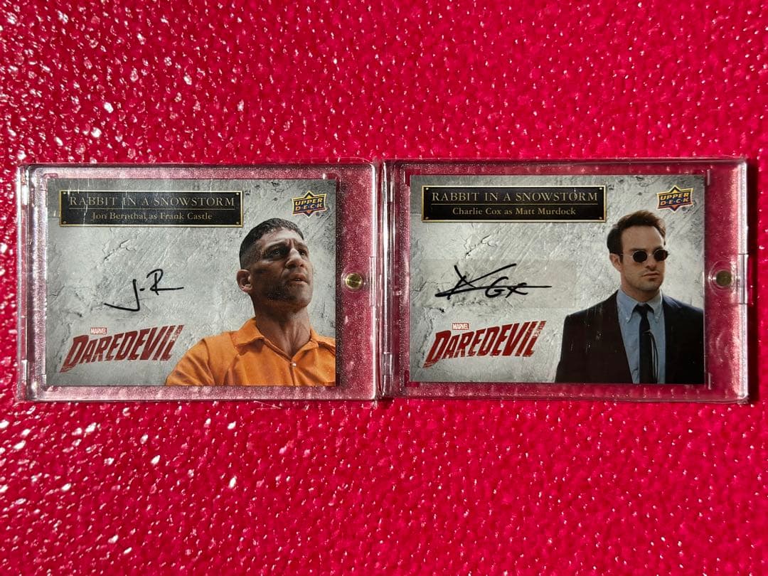 UPPERDECK MARVEL daredevilデアデビル　サインセット