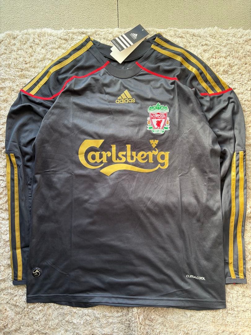 ［新品タグ付き・希少］リヴァプール　0910アウェイユニフォーム　長袖　M