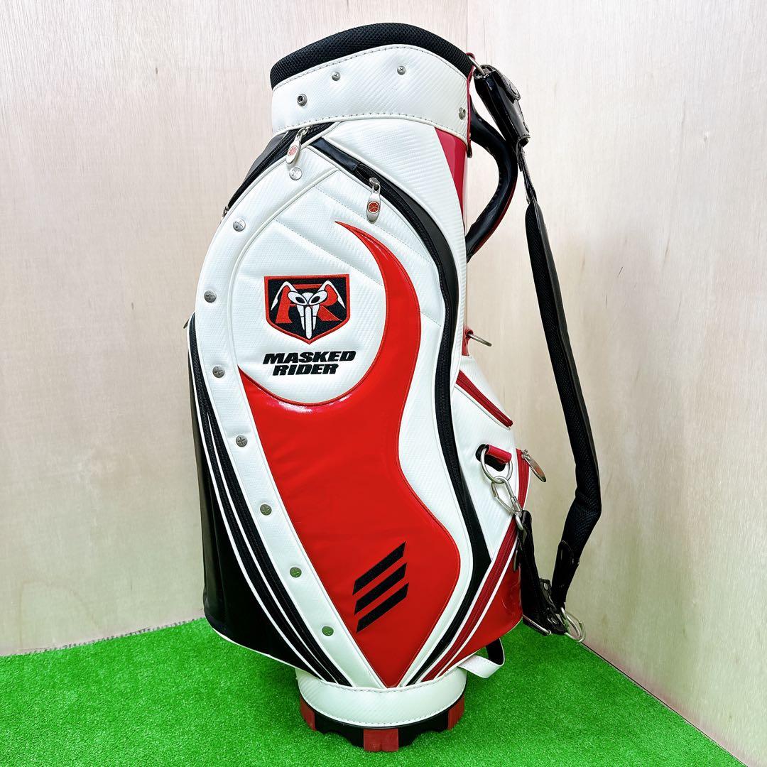 【美品】仮面ライダー キャディバッグ サイクロンモデル KRCB003 9.5型