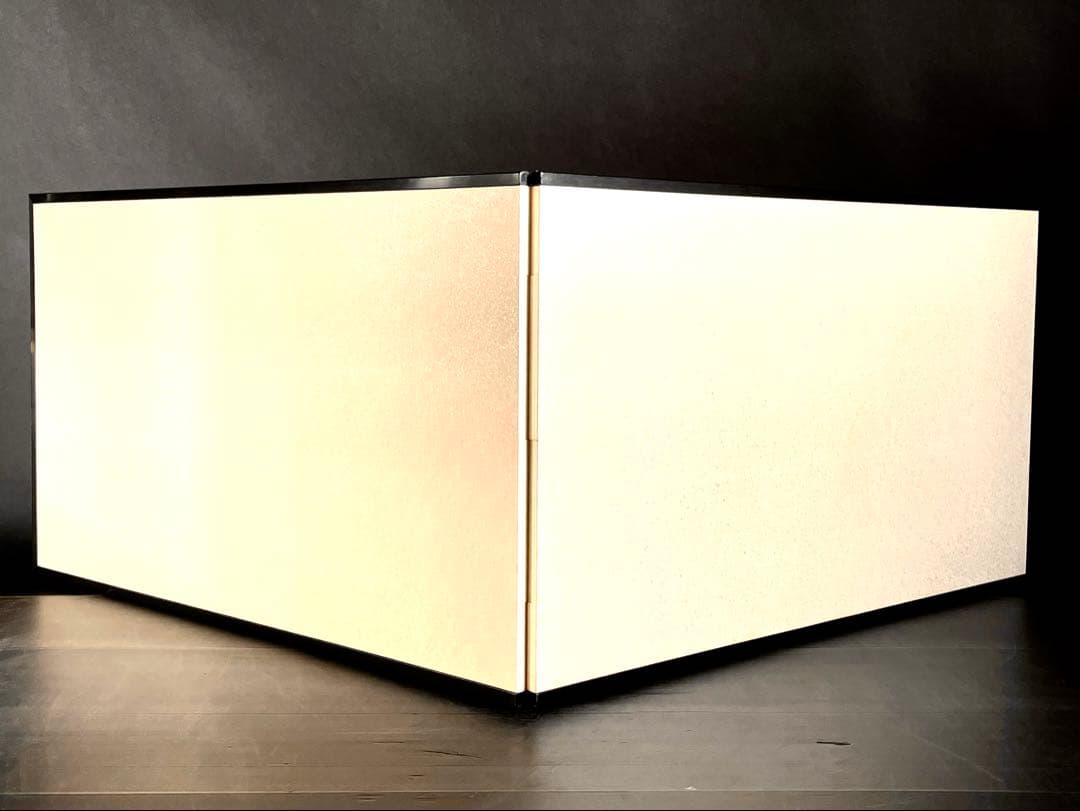 「母」表千家 即中斎 祥雲賛 而妙斎 富士画 【富士画賛】風炉先屏風 共箱