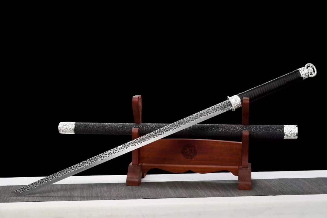 【雲龍環頭刀】20230248 古兵器 武具　刀装具　日本刀　模造刀 居合刀